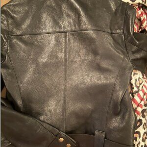 MIU MIU BLACK LEATHER